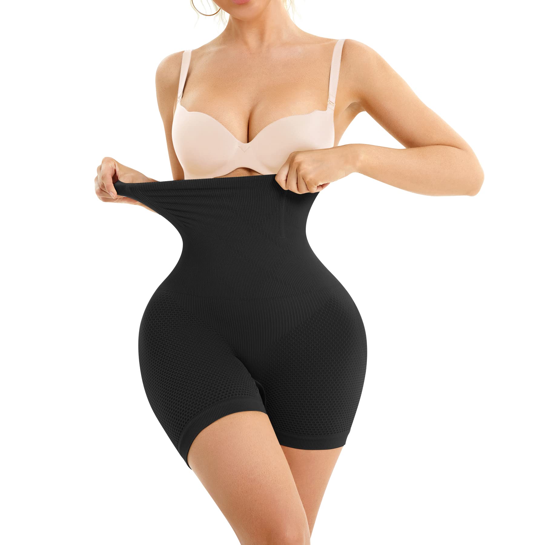 Sauna Sweat Pants for Women High Waist Compression Slimming Weights