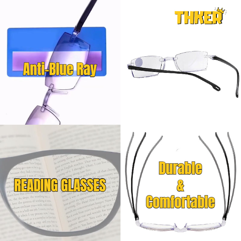 Anti-Blu-Ray Reading Glasses