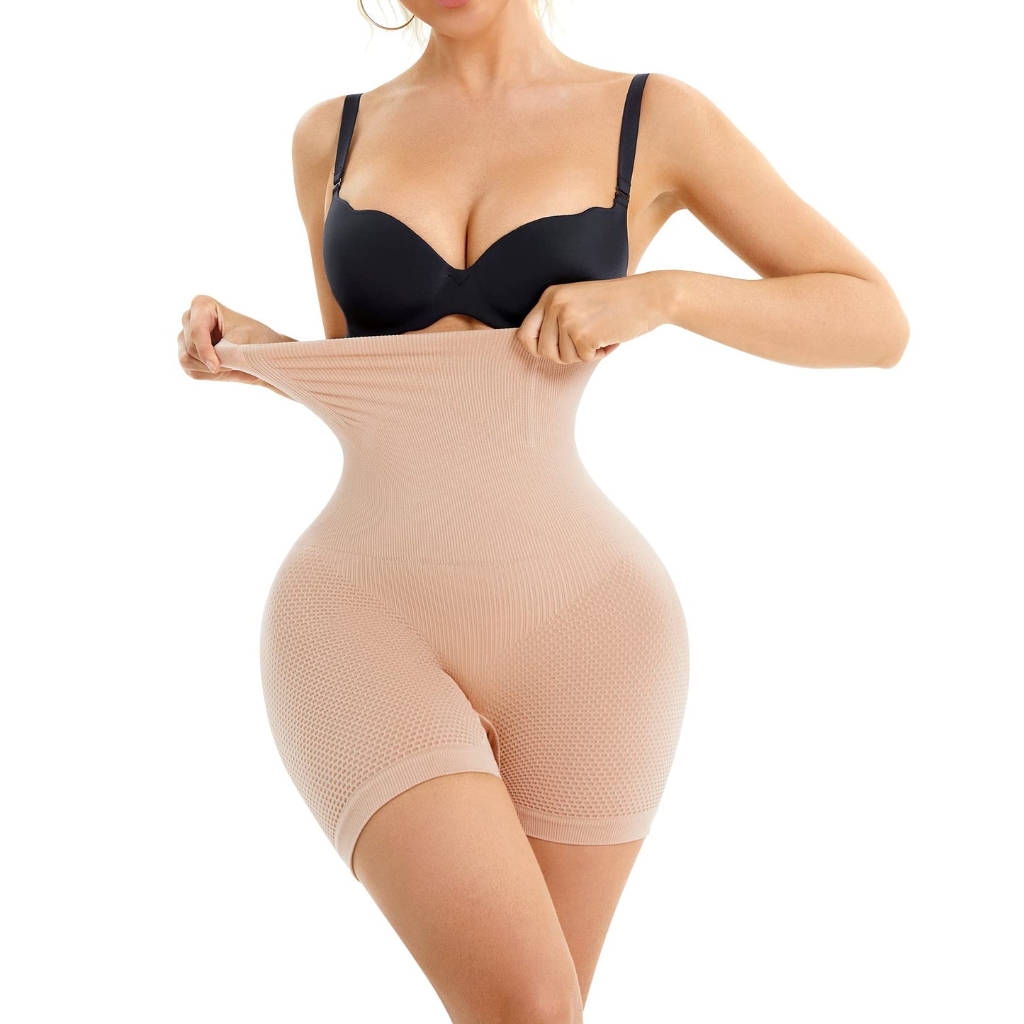 Sauna Sweat Pants for Women High Waist Compression Slimming Weights