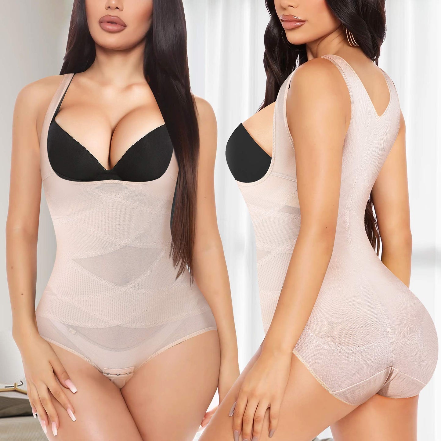 Shapewear Bodysuit for Women Tummy Control Butt Lifter Panty