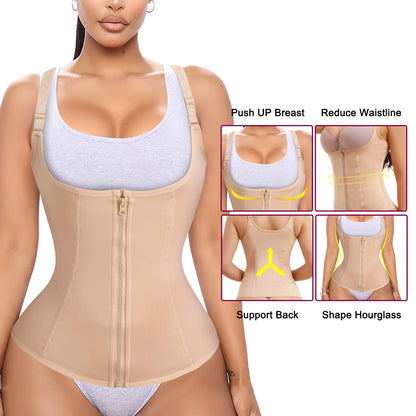 Waist Trainer for Women Tummy Control Corset Vest Postpartum Body Shaper