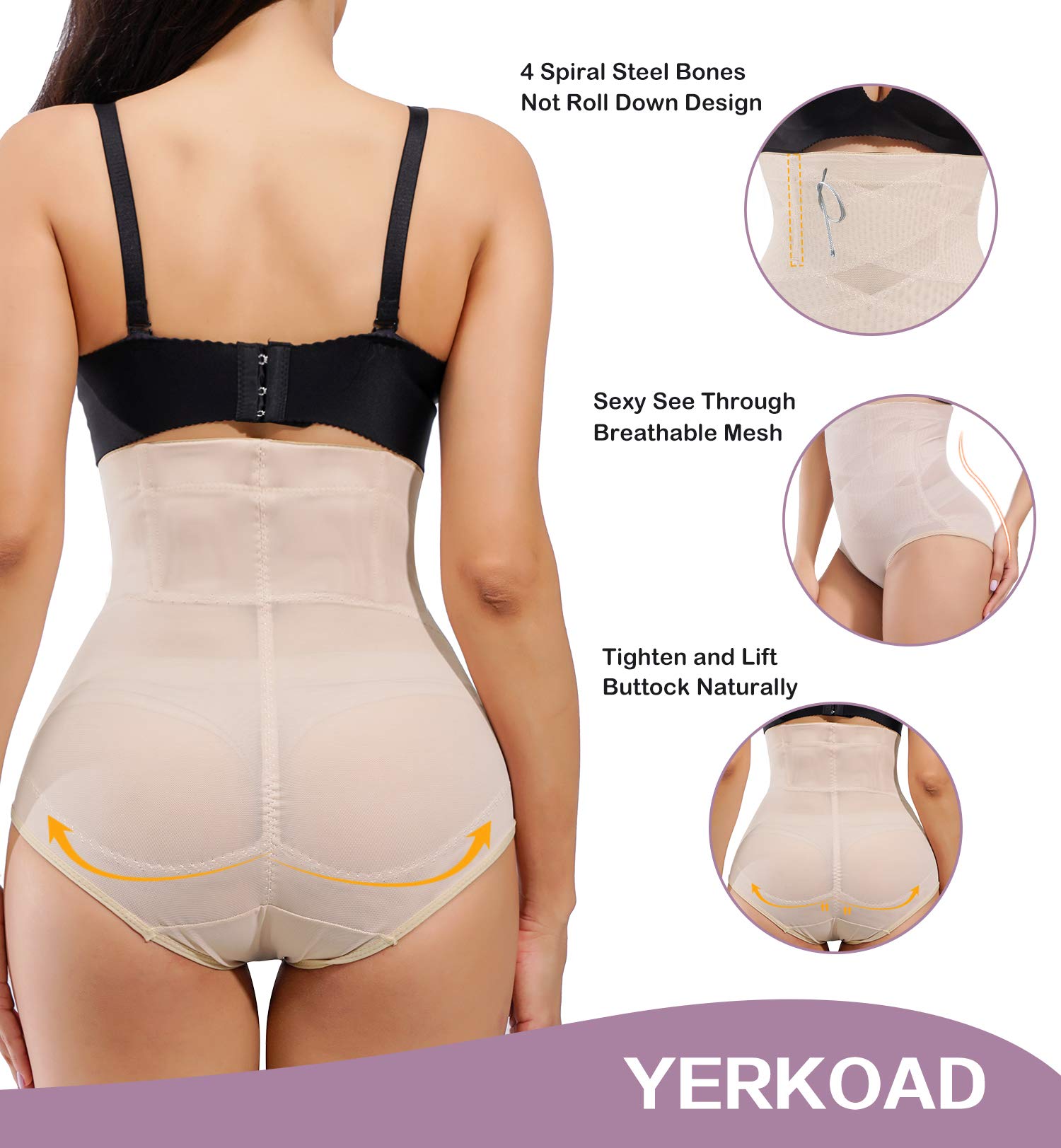 Shapewear for Women Waist Trainer Tummy Control