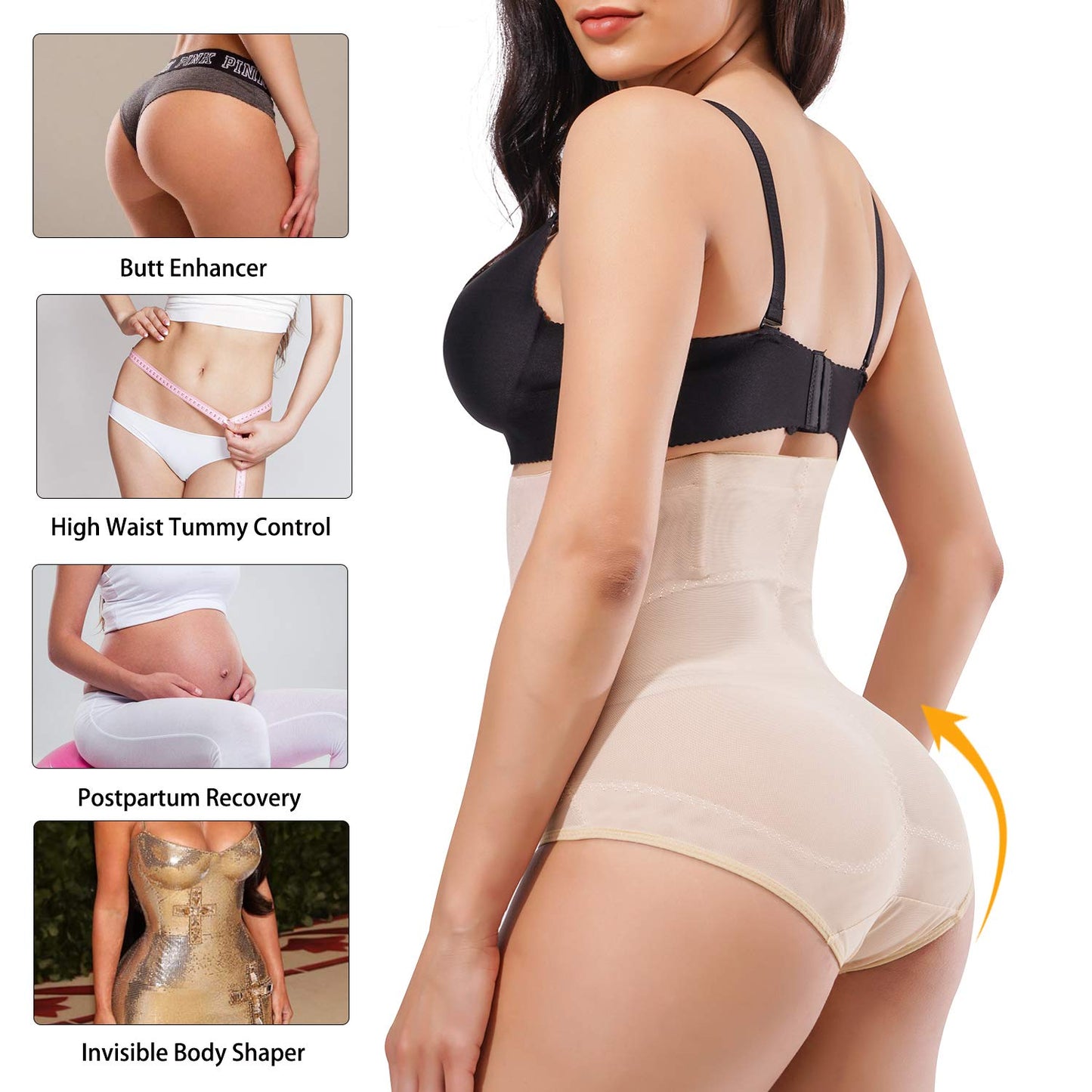 Shapewear for Women Waist Trainer Tummy Control