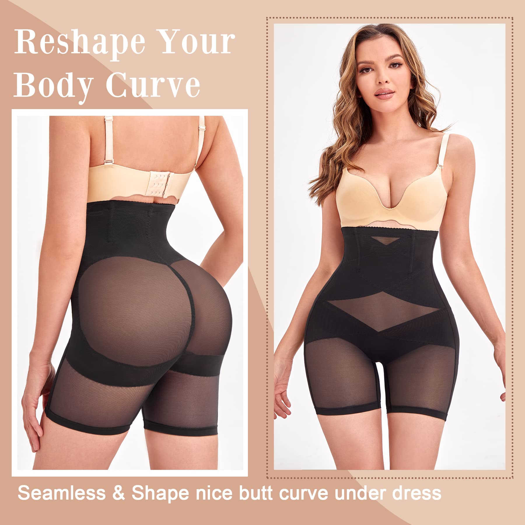 Shapewear for Women Tummy Control Panties Butt Lifter Seamless Body Shaper