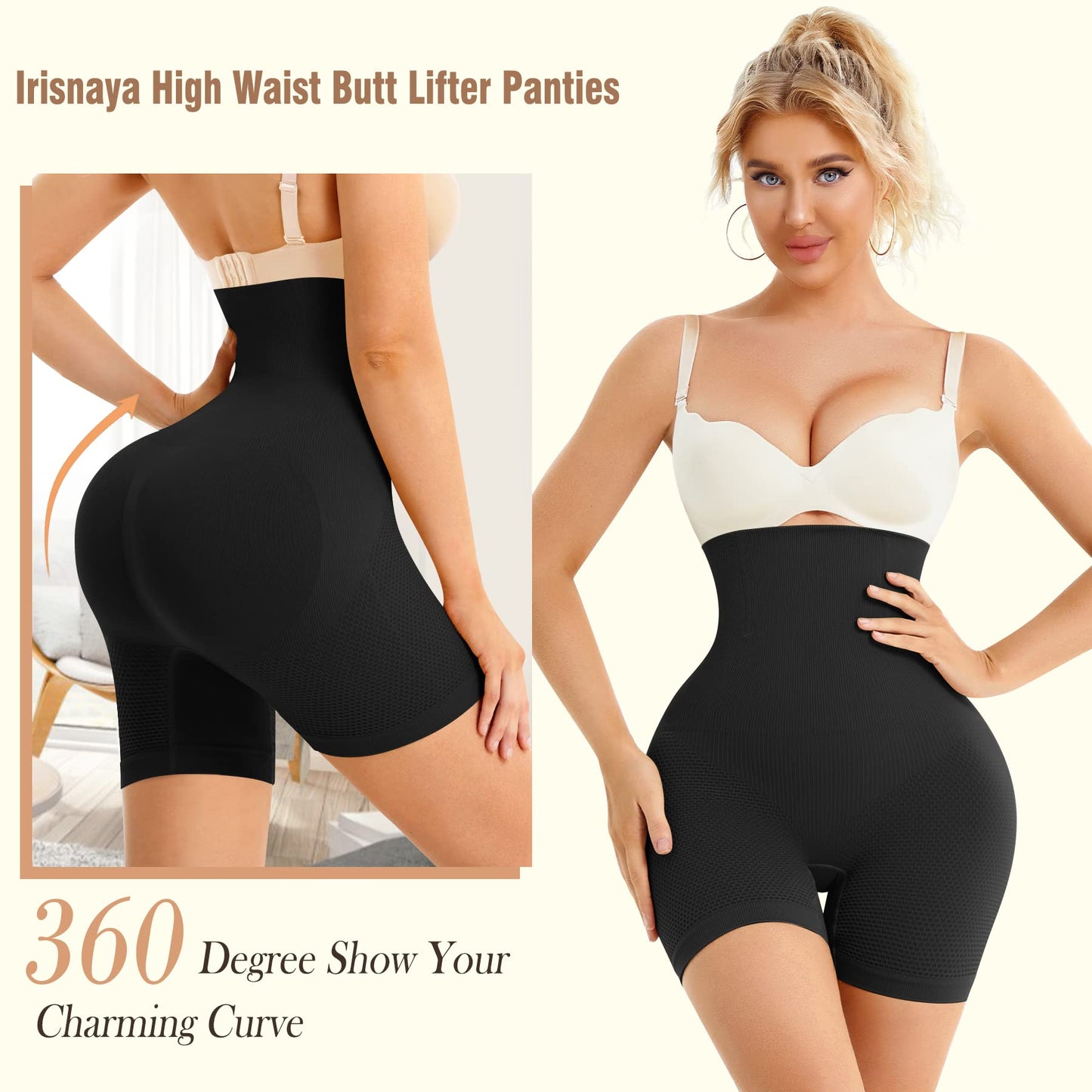 Sauna Sweat Pants for Women High Waist Compression Slimming Weights