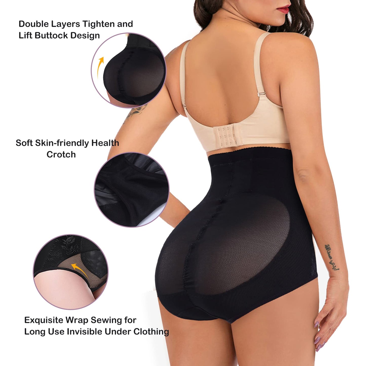 Tummy Control Panties for Women Shapewear Butt Lifter