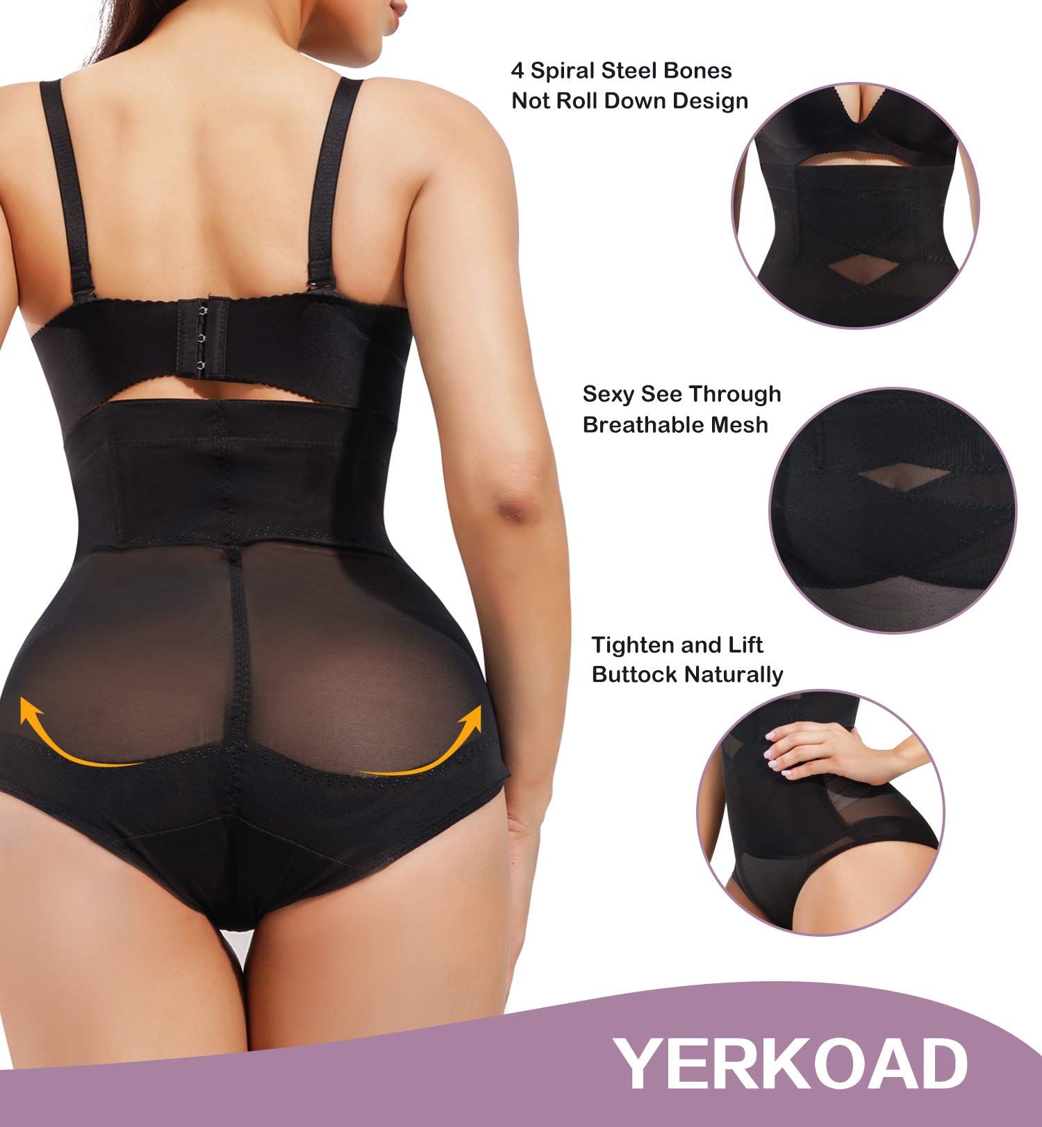 Shapewear for Women Waist Trainer Tummy Control