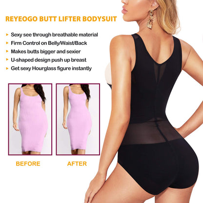 Shapewear Bodysuit for Women Tummy Control Butt Lifter Panty