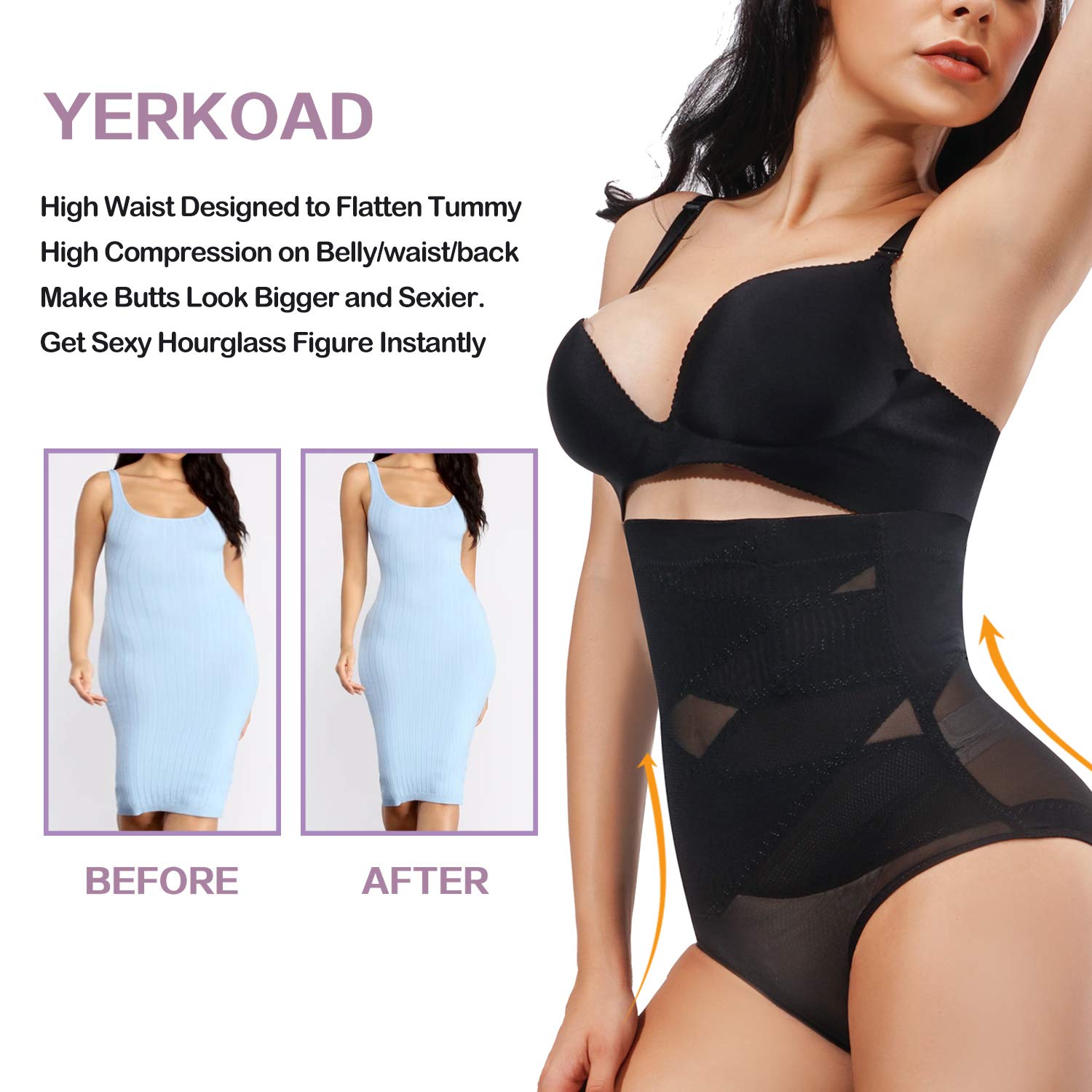 Shapewear for Women Waist Trainer Tummy Control