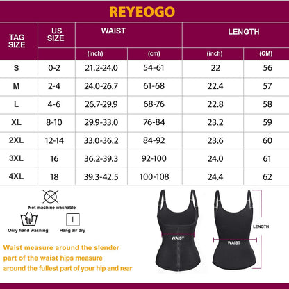 Waist Trainer for Women Tummy Control Corset Vest Postpartum Body Shaper
