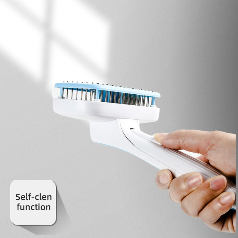 Pet Comb Self Cleaning Brush