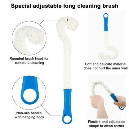 Reusable Drinkware Cleaning Brushes