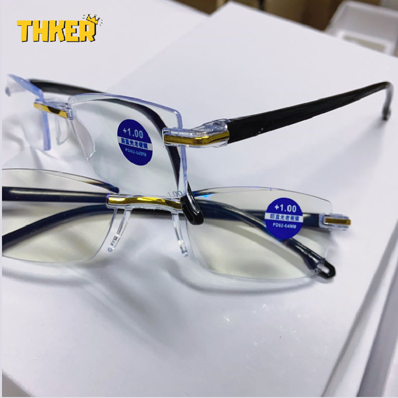 Anti-Blu-Ray Reading Glasses