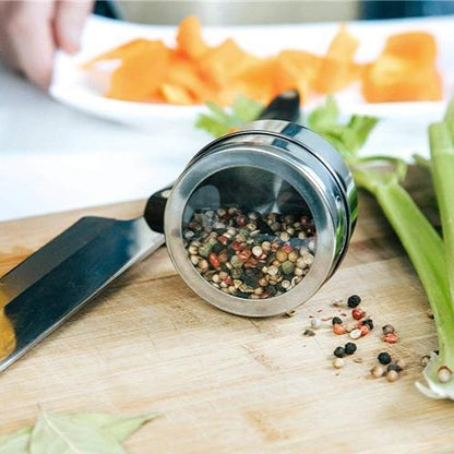 4/6/9 PCS Magnetic Spice Containers Set