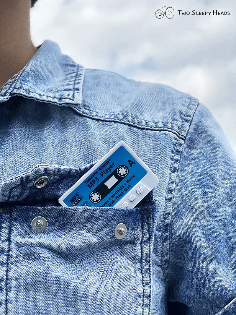 Retro Mini Cassette MP3 Player